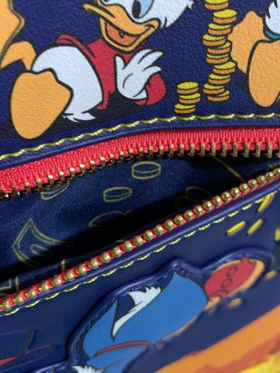 Loungefly Mini Backpack Disney DuckTales Gold Coins Scrooge Huey Dewey Louie Bag main image 5